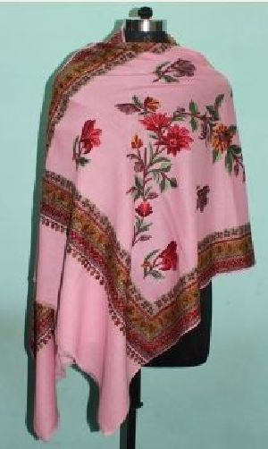 Embroidered Wool Shawls