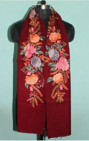 Embroidered Wool Shawls