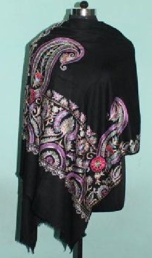 Printed Wool Silk Shawls