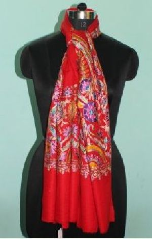 Printed Wool Silk Stoles