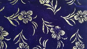 Embossed Velvet Flocked Fabric
