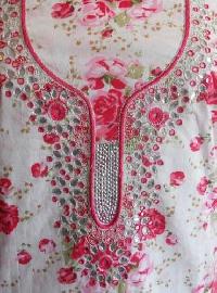 Hand Embroidery Work Suit