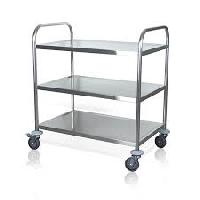 stainless steel kitchen trolley