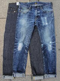 Mens Washed Jeans