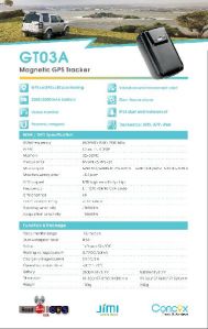 GT03A GPS Vehicle Tracker