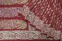 Baluchari printed tussar saree