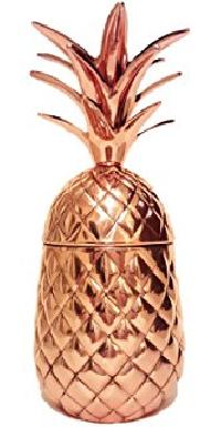 Copper Pineapple Cocktail Tumbler