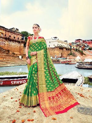 Designer Banarasi Silk Saree