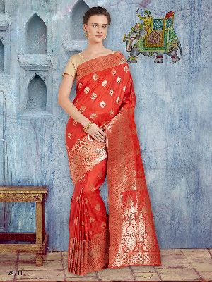 Ethnic Wear Banarasi Silk Sarees