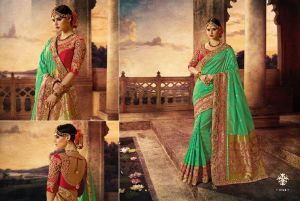 Heavy Bridal Banarasi Silk Saree