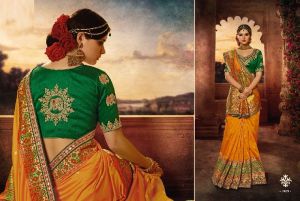 Heavy Silk Wedding Saree