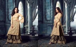 Heavy Work Designer Palazzo Suit