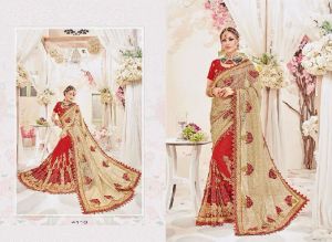 Heavy Work Net Saree