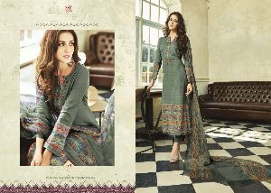 Pashmina Printed Pakistani Style Suit