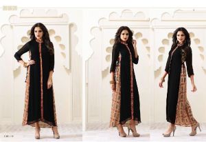 Print Work Ready Made Kurtis