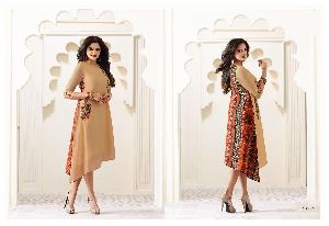 printed designer kurti