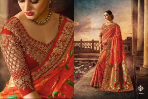 Pure Banarasi Silk Wedding Saree