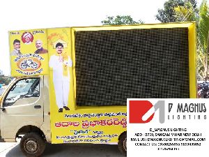 led advertising van on rental