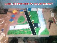 Solar Energy Canal Water Pump model
