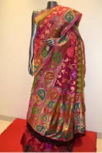 kora silk saree