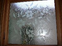 decorative etching glass