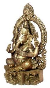 Brass Ganesh Statue