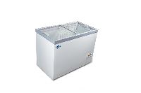 glass top freezer