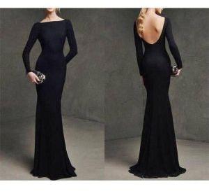 Designer Black Gown