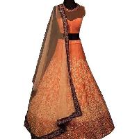 Orange Lehenga Choli