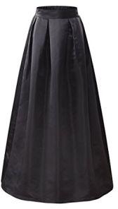 Flared Long Skirt