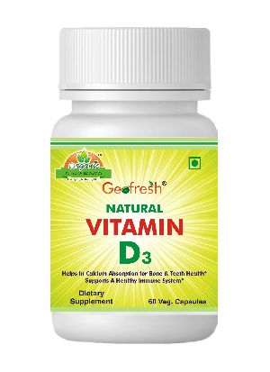 Natural Vitamin D3 Capsules