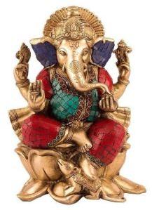 Brass Ganesh Statue
