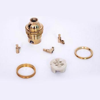 SIL BC 004 Brass Lampholder
