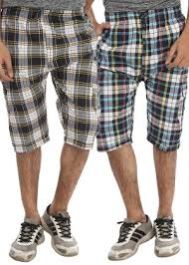 Mens Cotton Capri