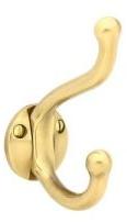 Brass Bath Wall Hooks