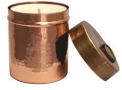 Copper Candle Jars