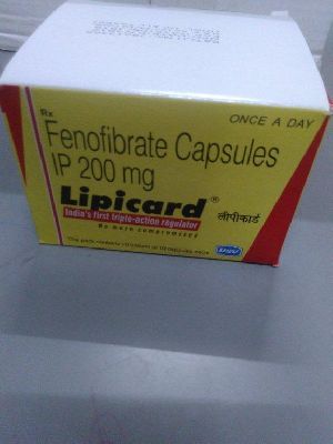 Lipicard 200mg Capsules