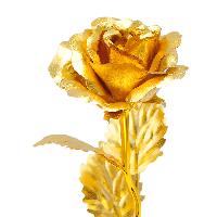 gold plated rose