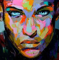 Pop art painting