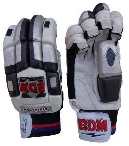 White BDM Terminator Batting Gloves