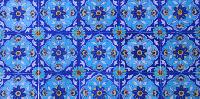 blue pottery tiles