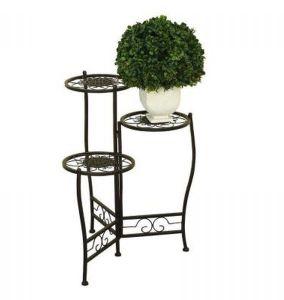 Classic Scroll Style Iron Plant Stand