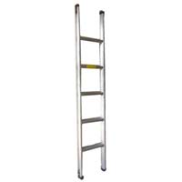 Aluminium wall support ladder