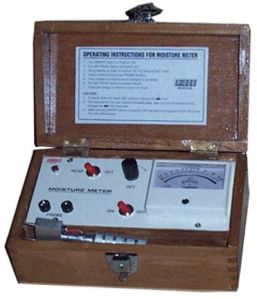 MOISTURE METER FOR WOOD