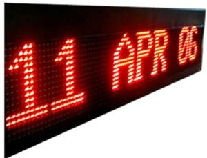 LED Moving Display Board