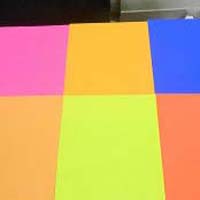 Fluorescent Color Coated Paper