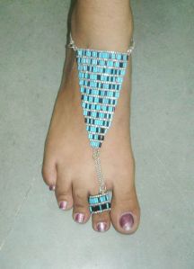 Anklet With Toe Ring