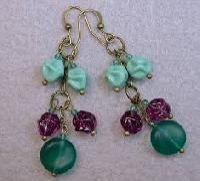 Glass Bead Earrings