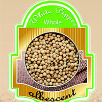 Certified Organic Whole White Pepper