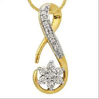 gold diamond pendant